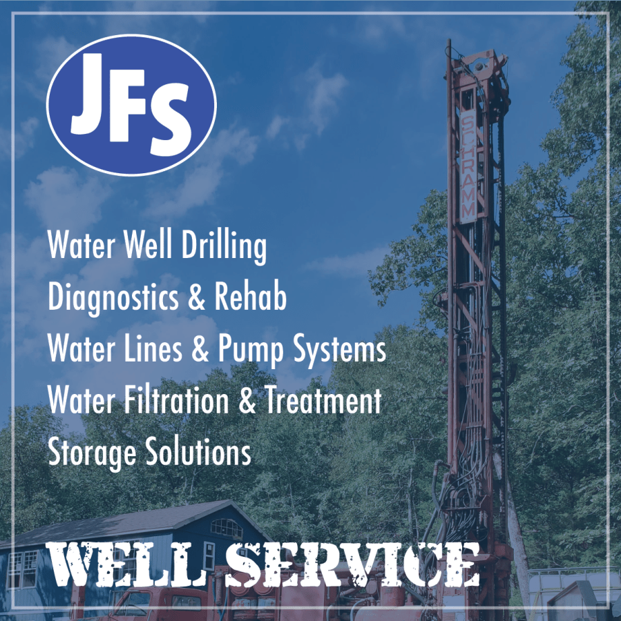 JFS Well Drilling Services in North Central AR
